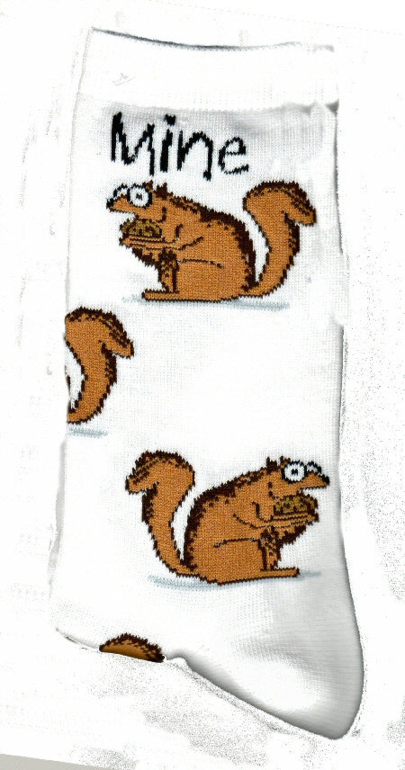FBF Mine Mine is a Meme with Squirrels getting as many Acorns as they can find. Brown Squirrels and Acorns on a Bright White background.