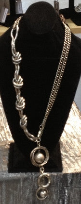 The Convertible Belt can also be worn as a long Necklace.