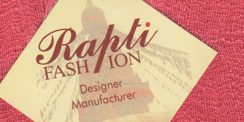 Rapti Plain Gauge Linen Scarf Swatch Coral