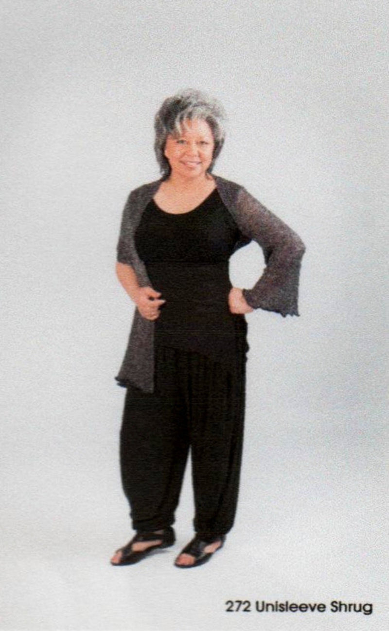 Wear the Sleeve on the arm drape over the other 