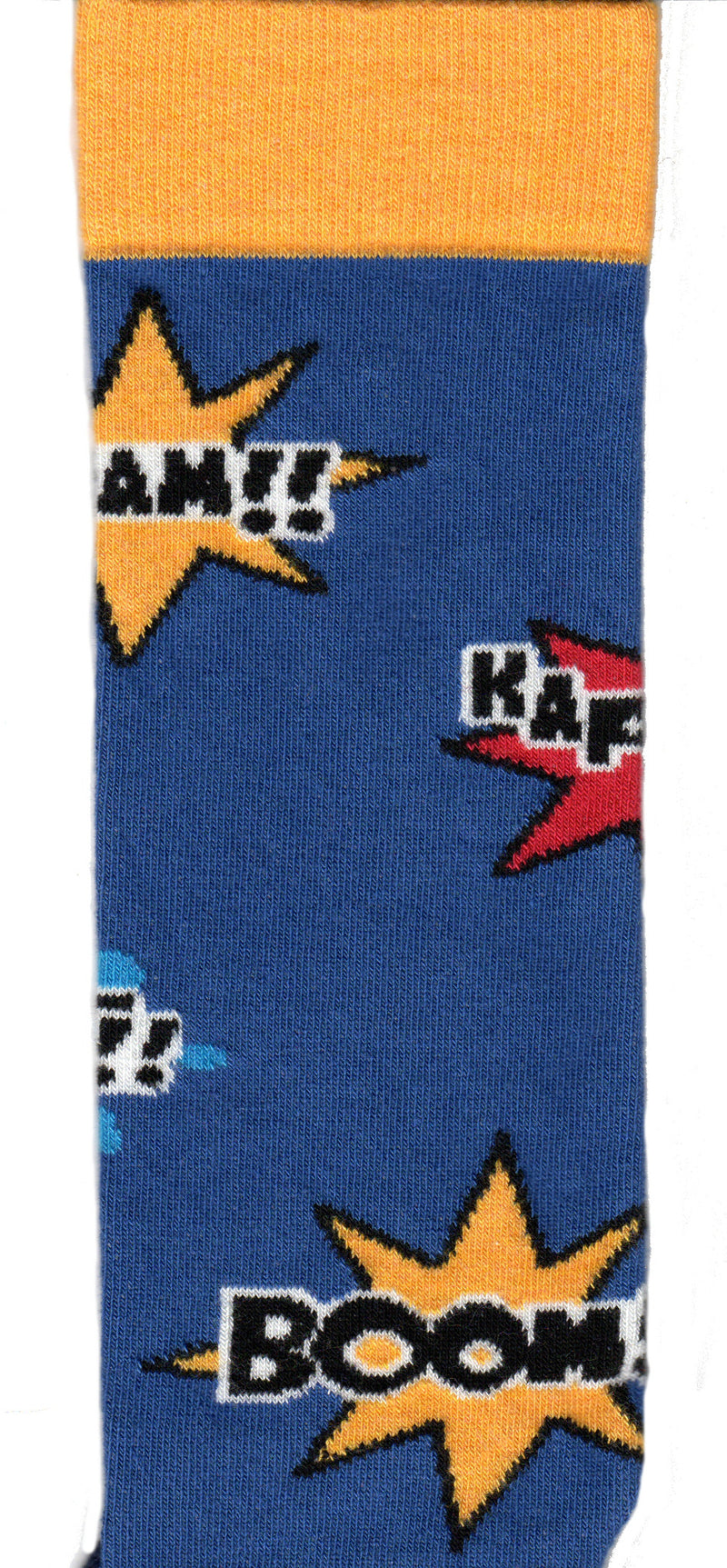Wright Avenue Mens Super Hero correct color sock